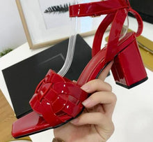 Load image into Gallery viewer, Women’s Red Hot Stylish Fashion Apparel - Square Toe Elegant Sandals