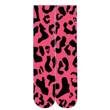 Load image into Gallery viewer, Women&#39;s Long Knitted Leopard Socks - Ailime Designs