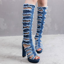 Load image into Gallery viewer, Women&#39;s Denim Shoe Collection - Ailime Designs