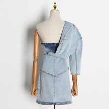 Load image into Gallery viewer, Women’s Chic Style Denim Dresses – Ailime Designs