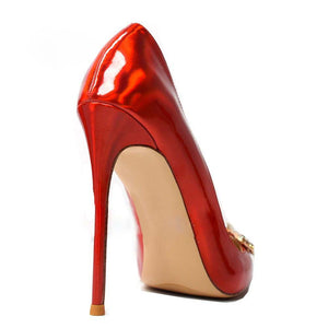 Women’s Red Hot Stylish Fashion Apparel - Classic Bridal Pumps