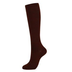 Women's Long Knitted Knee High Compression Socks - Ailime Designs