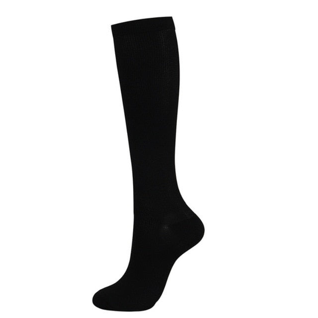 Women's Long Knitted Knee High Compression Socks - Ailime Designs