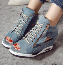 Load image into Gallery viewer, Women&#39;s Denim Shoe Collection - Ailime Designs