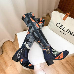 Women's Denim Shoe Collection - Ailime Designs