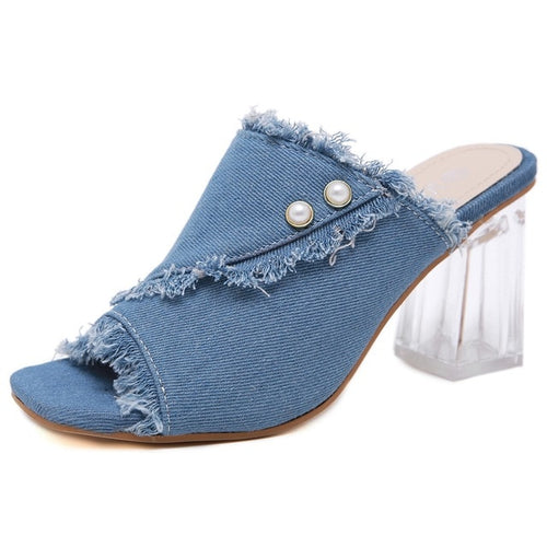 Women's Denim Shoe Collection - Ailime Designs