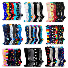 Load image into Gallery viewer, Women&#39;s Long Knitted Knee Length Socks - Ailime Designs