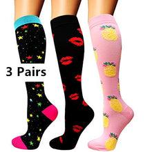 Load image into Gallery viewer, Women&#39;s Long Knitted Knee Length Socks - Ailime Designs