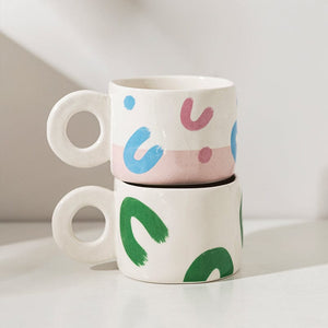 Drinking, Coffee Mugs & More - Fantastic Enamel Print Design Cups