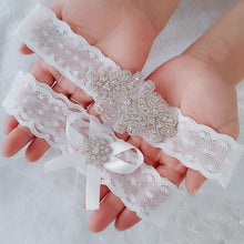 Load image into Gallery viewer, Bridal Accessories – Traditional Wedding Garter Belts