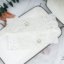 Load image into Gallery viewer, Bridal Accessories – Traditional Wedding Garter Belts