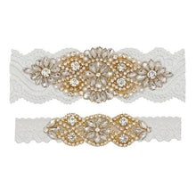 Load image into Gallery viewer, Bridal Accessories – Traditional Wedding Garter Belts