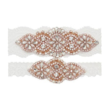 Load image into Gallery viewer, Bridal Accessories – Traditional Wedding Garter Belts