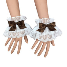 Load image into Gallery viewer, Bridal Lace Trim Gloves – Fine Quality Wedding Accessories