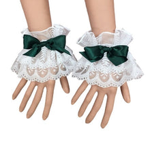 Load image into Gallery viewer, Bridal Lace Trim Gloves – Fine Quality Wedding Accessories