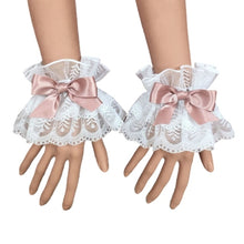 Load image into Gallery viewer, Bridal Lace Trim Gloves – Fine Quality Wedding Accessories