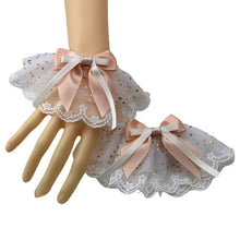 Load image into Gallery viewer, Bridal Lace Trim Gloves – Fine Quality Wedding Accessories