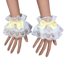 Load image into Gallery viewer, Bridal Lace Trim Gloves – Fine Quality Wedding Accessories