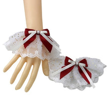 Load image into Gallery viewer, Bridal Lace Trim Gloves – Fine Quality Wedding Accessories