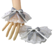 Load image into Gallery viewer, Bridal Lace Trim Gloves – Fine Quality Wedding Accessories