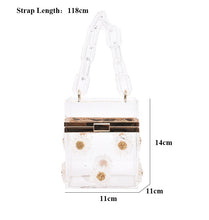 Load image into Gallery viewer, Women&#39;s Mini Size Transparent Purses - Ailime Designs