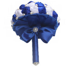 Load image into Gallery viewer, Bridal Accessories - Wedding Rhinestones Trim Flower Bouquets