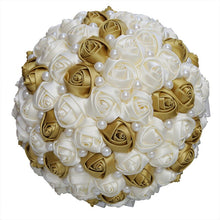 Load image into Gallery viewer, Bridal Accessories - Wedding Rhinestones Trim Flower Bouquets