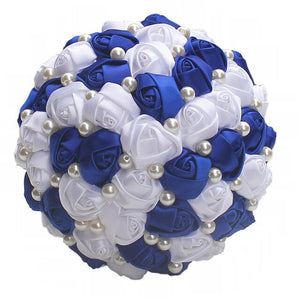 Bridal Accessories - Wedding Rhinestones Trim Flower Bouquets