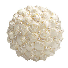 Load image into Gallery viewer, Bridal Accessories - Wedding Rhinestones Trim Flower Bouquets