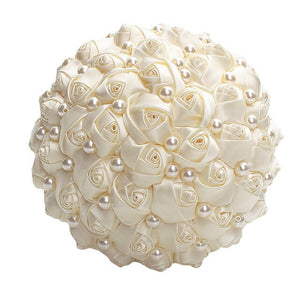 Bridal Accessories - Wedding Rhinestones Trim Flower Bouquets