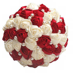 Bridal Accessories - Wedding Rhinestones Trim Flower Bouquets