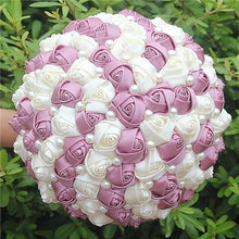 Load image into Gallery viewer, Bridal Accessories - Wedding Rhinestones Trim Flower Bouquets