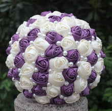 Load image into Gallery viewer, Bridal Accessories - Wedding Rhinestones Trim Flower Bouquets