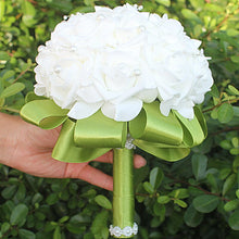 Load image into Gallery viewer, Bridal Accessories - Wedding Rhinestones Trim Flower Bouquets