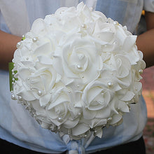 Load image into Gallery viewer, Bridal Accessories - Wedding Rhinestones Trim Flower Bouquets