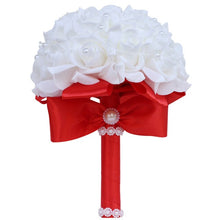 Load image into Gallery viewer, Bridal Accessories - Wedding Rhinestones Trim Flower Bouquets