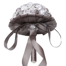 Load image into Gallery viewer, Bridal Accessories - Wedding Rhinestones Trim Flower Bouquets