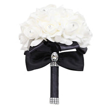 Load image into Gallery viewer, Bridal Accessories - Wedding Rhinestones Trim Flower Bouquets