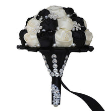 Load image into Gallery viewer, Bridal Accessories - Wedding Rhinestones Trim Flower Bouquets