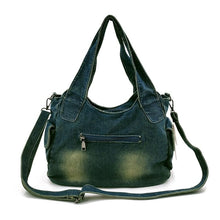 Load image into Gallery viewer, High Street Denim Style Handbags - Ailime Designs