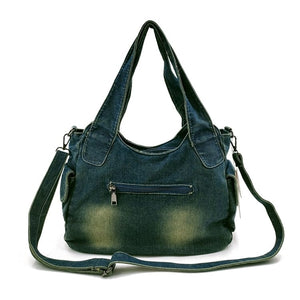 High Street Denim Style Handbags - Ailime Designs