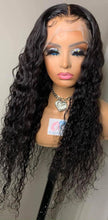 Load image into Gallery viewer, Curley Black Lace Front Human Hair Wigs -  Ailime Designs