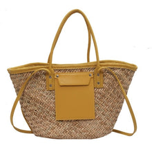 Load image into Gallery viewer, Women’s Fine Quality Straw Handbag Accessories