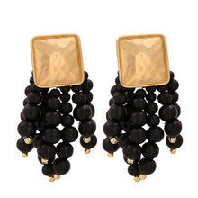 Load image into Gallery viewer, Beautiful Natural Beaded Drop Earrings – Jewelry Craft Supplies