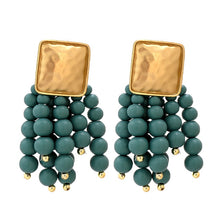 Load image into Gallery viewer, Beautiful Natural Beaded Drop Earrings – Jewelry Craft Supplies