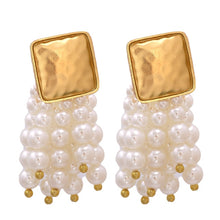 Load image into Gallery viewer, Beautiful Natural Beaded Drop Earrings – Jewelry Craft Supplies