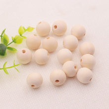 Load image into Gallery viewer, Beautiful Natural Wood Beads – Jewelry Craft Supplies