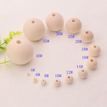 Load image into Gallery viewer, Beautiful Natural Wood Beads – Jewelry Craft Supplies