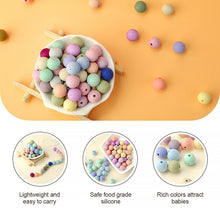 Load image into Gallery viewer, Beautiful Multi-colored Silicone Beads – Jewelry Craft Supplies