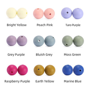 Beautiful Multi-colored Silicone Beads – Jewelry Craft Supplies